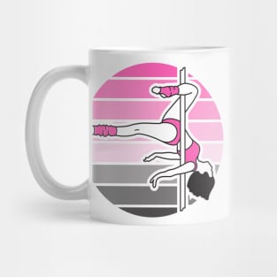 Pole Dancer Pink in Sphere Mug